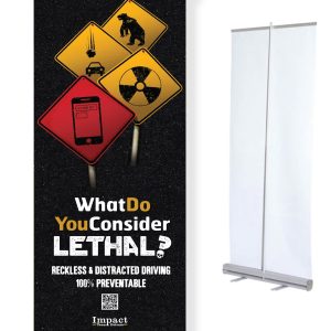 What Do You Consider Lethal - Retractable Banner