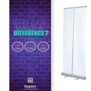 Who Can Make a Difference? - Retractable Banner