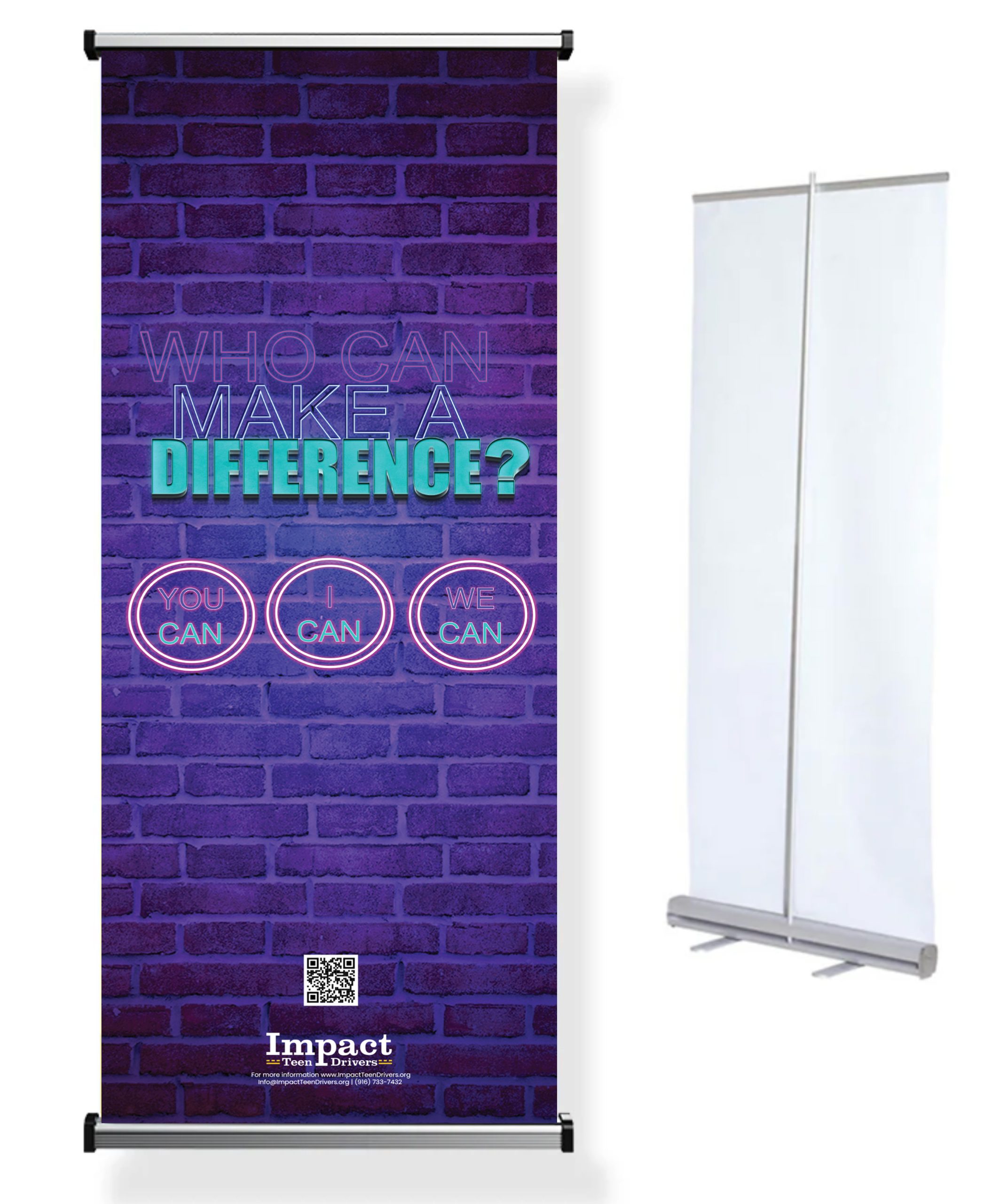 Who Can Make a Difference? - Retractable Banner
